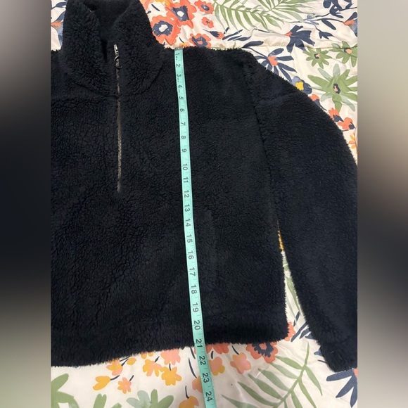 Super Cozy Abercrombie Teddy Zip Up Small - Picture 5 of 16